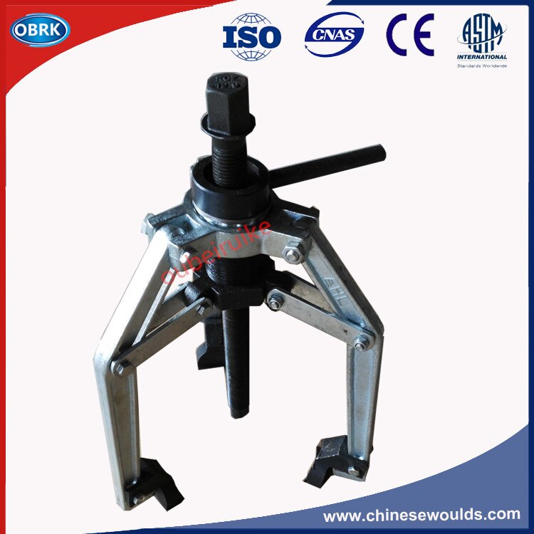 Extractor de engranajes de tres brazos, herramienta de rodamiento multifunción, diámetro de 50-250mm y longitud extensible de 0-220mm, tipo