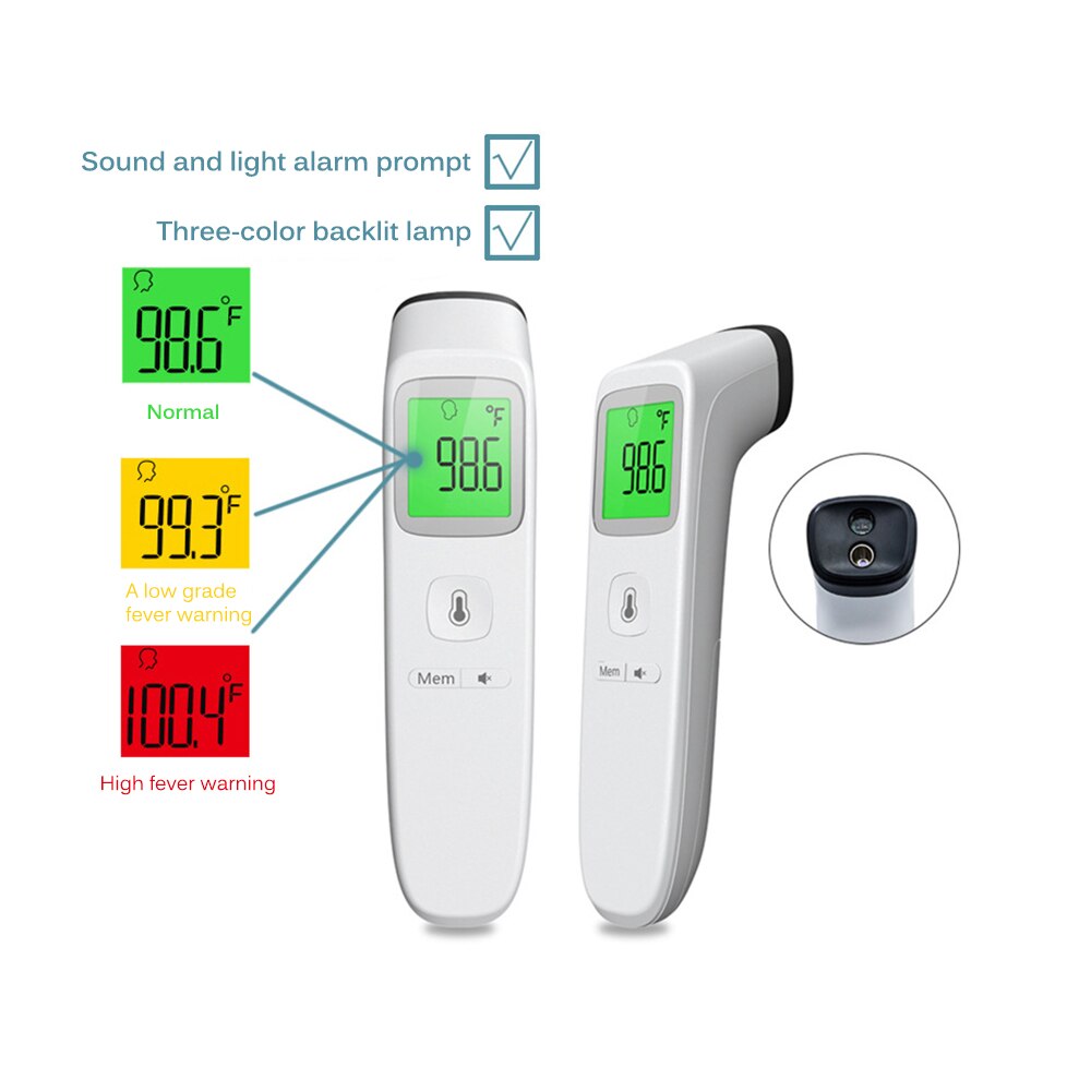 Infrared Thermometer Infrared Hygrometer Baby Kids Adult Forehead Frontal Temperature Non Contact Digital Thermometer Baby Care