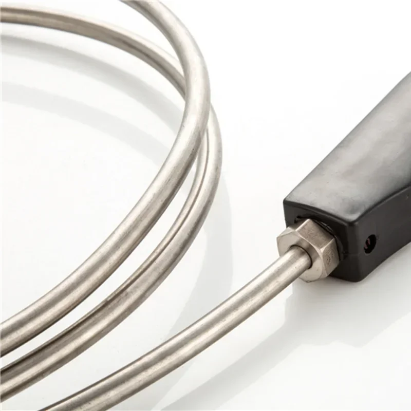 K Type thermocouple, WRNK-187/104 temperature probe, special for zinc/aluminum water heater Temperature sensor, 800℃ L300-1500