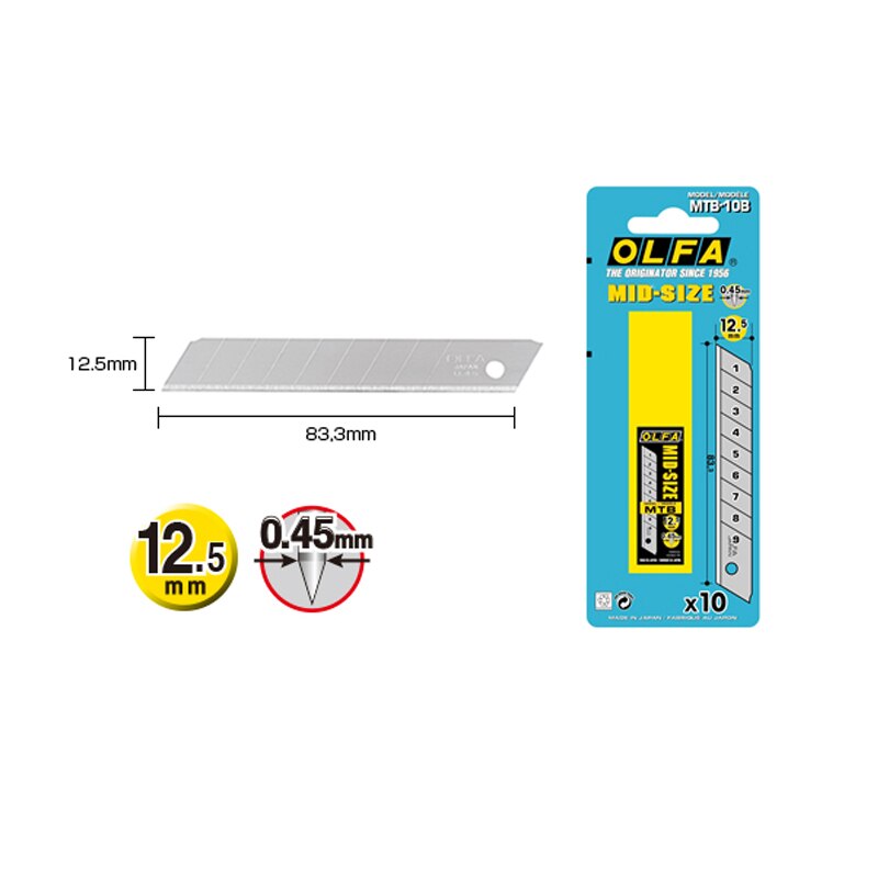 olfa Key hole cutter with saw blade and ratchet-lock utility knife (CS-5) professionnel 217B/CS-5 SWB-5 MTB-10B