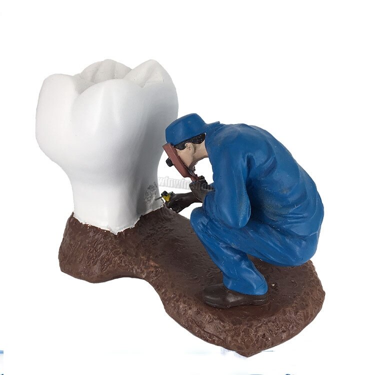 1Pc Dental Artware Tanden Handwerk Desktop Showcase Voor Tandheelkundige Kliniek Decoratie
