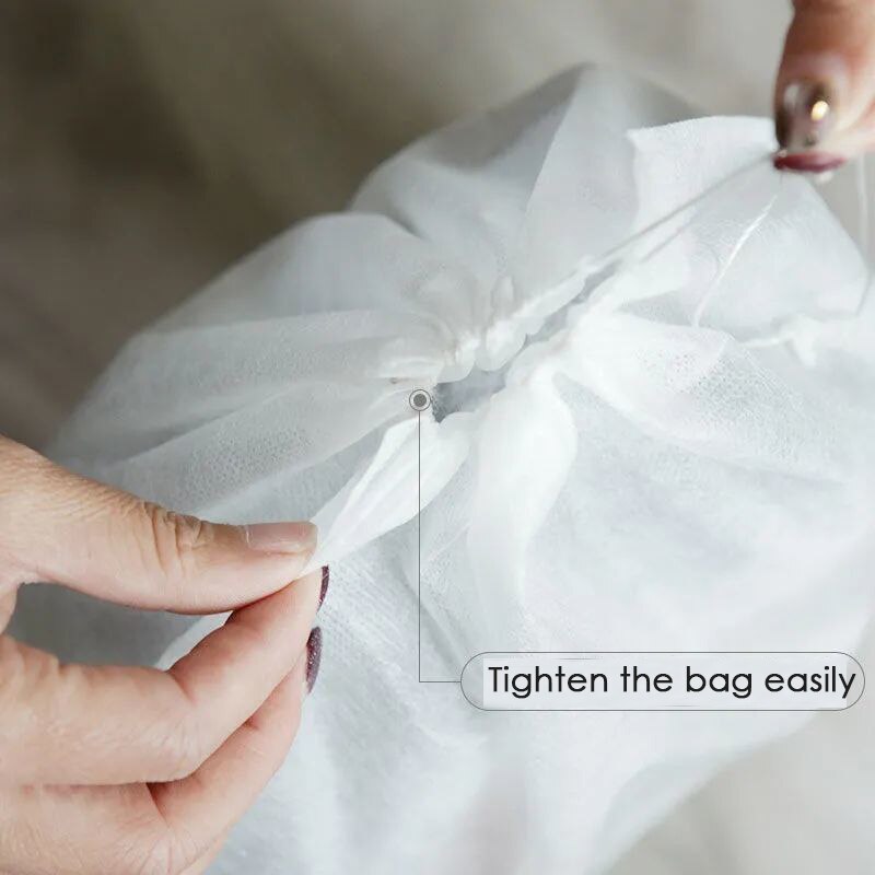 10 Stks/set Schoen Dust Covers Non Woven Stofdicht Trekkoord Duidelijke Opbergtas Travel Pouch Schoen Tassen Drogen Schoenen Beschermen