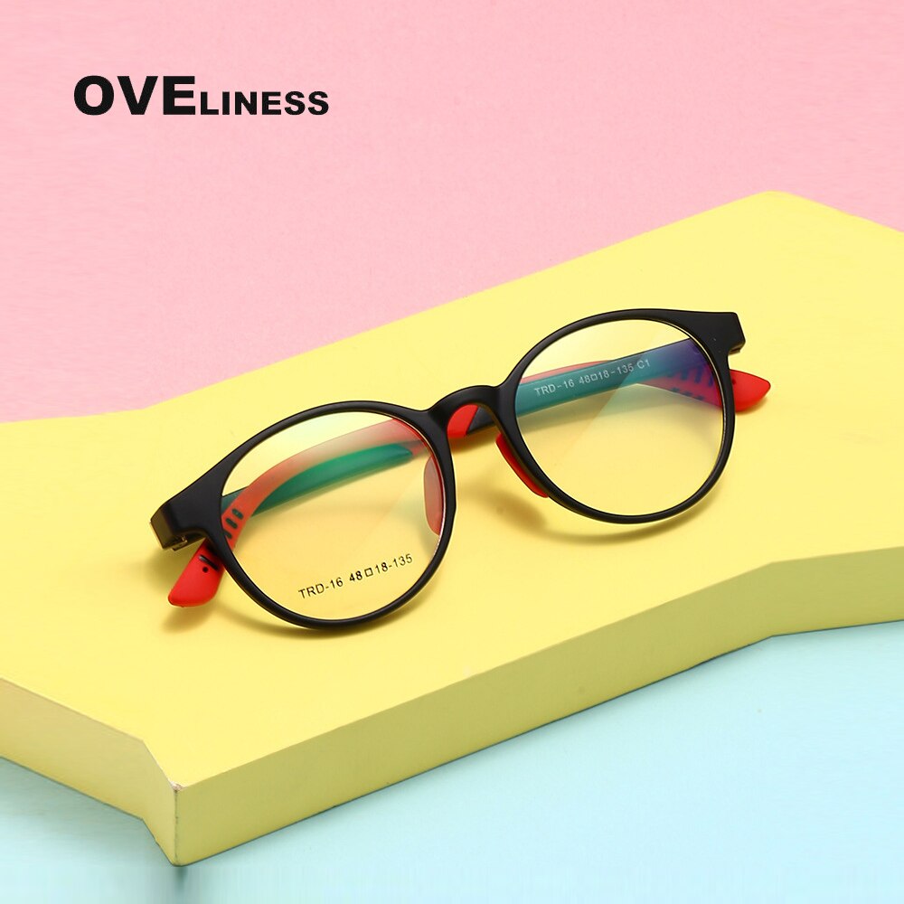 Ultralette fleksible bløde børn ramme dreng pige børn optiske brille ramme briller til syn briller lunettes de vue enfant