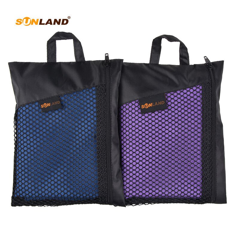 2PCS 30.5cmx61cm Sunland Microfiber Towel Ultra Compact Absorbent and Fast Drying Travel Sports Towels