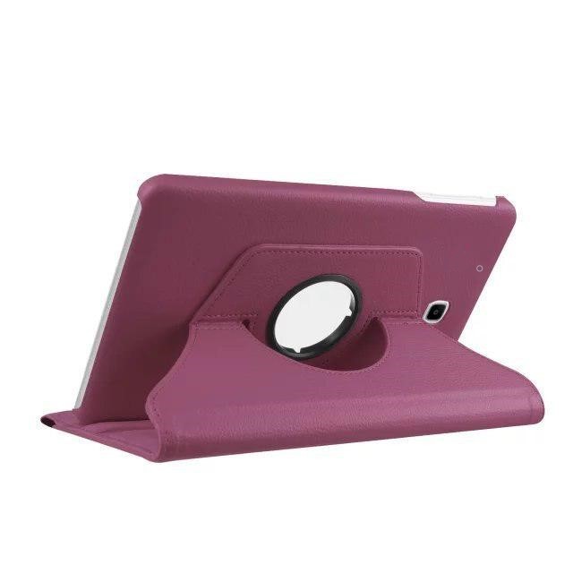 Cover For Samsung Galaxy Tab S4 10.5inch SM-T830 T835 Wi-Fi/4G LTE Tablet PU Flip Shell 360 Rotate Kickstand Protector Case: Purple