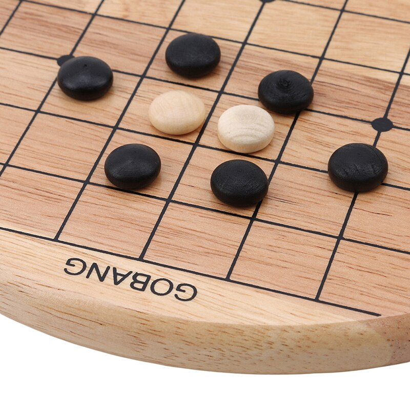 Chinese children's Checkers Game Portable Development Intelligent Education Wooden Toys Puzzle Chess Toys For Children