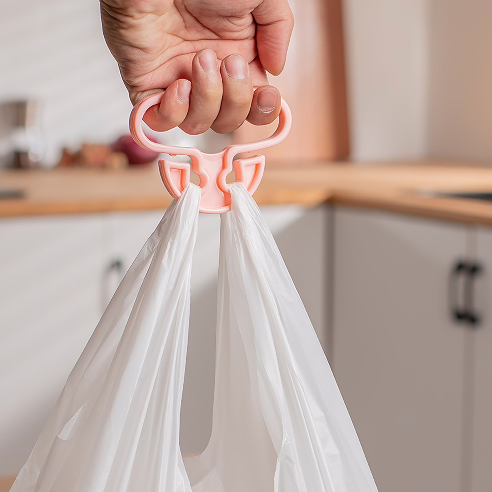 Portable Bag Lifter Comfortable Bag Handle Convenient Bag Carry Tool Strong Bag Hanging Save Effort Tool Kitchen Tool