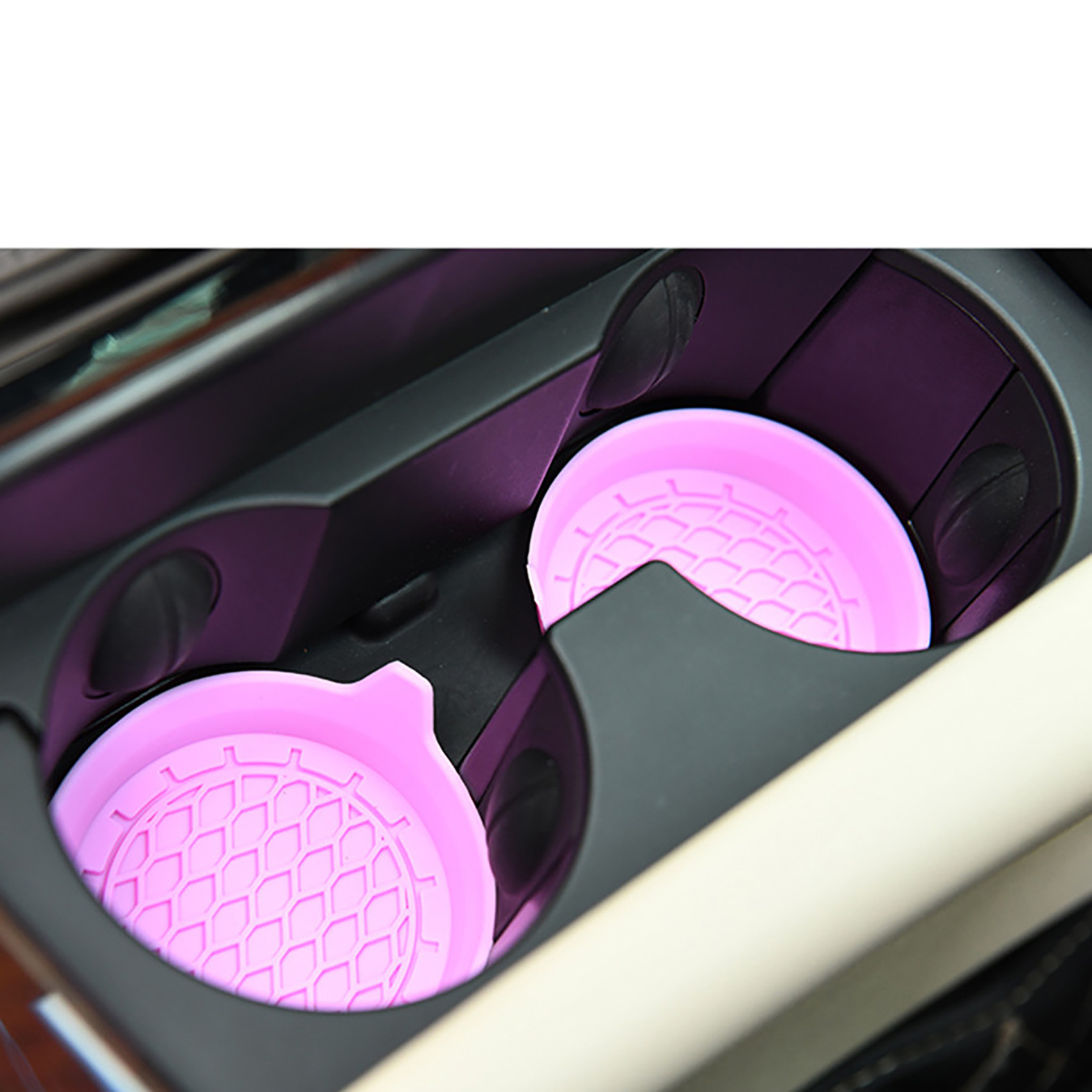 Auto Coaster Antislip Siliconen Mat Voor Auto Water Cup Auto Interieur Antislip Cup Pad Bekerhouder Mat decoratie Accessoires