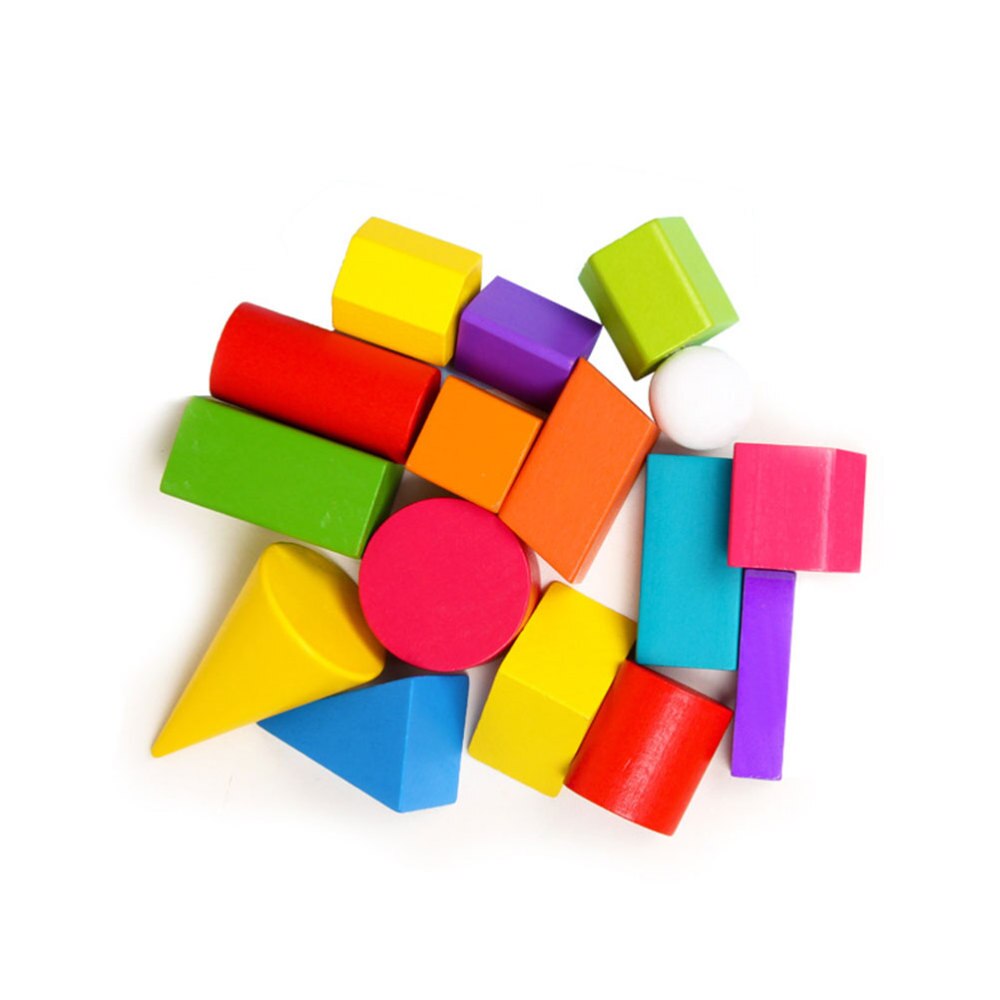 1 Set of Math Geometrical Pieces Early Education Toy Math Learning Toys for Students