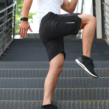FANNAI Running Shorts Mannen Training Marathon Sneldrogende Fitness Gym Printing Sport Shorts met Pocket Plus Running Shorts Jogger