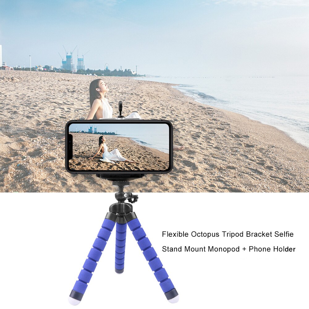 Universele Telefoon Houder Statief Flexibele Octopus Beugel Selfie Stand Mount Monopod Styling Accessoires Met Afstandsbediening