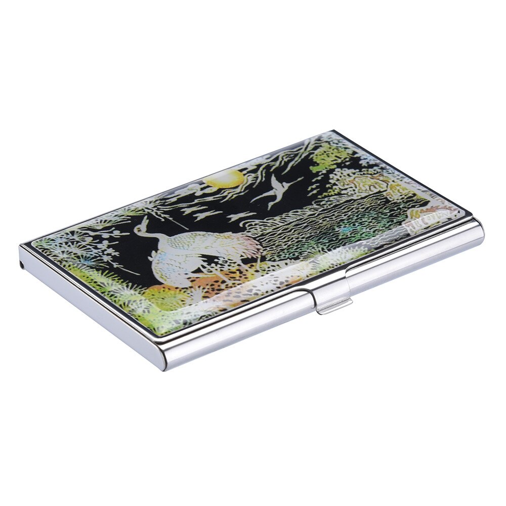 Hat Originality Print Card Cover Stainless Steel Glue Card Holder Metal Cover Credit Business Card porte carte