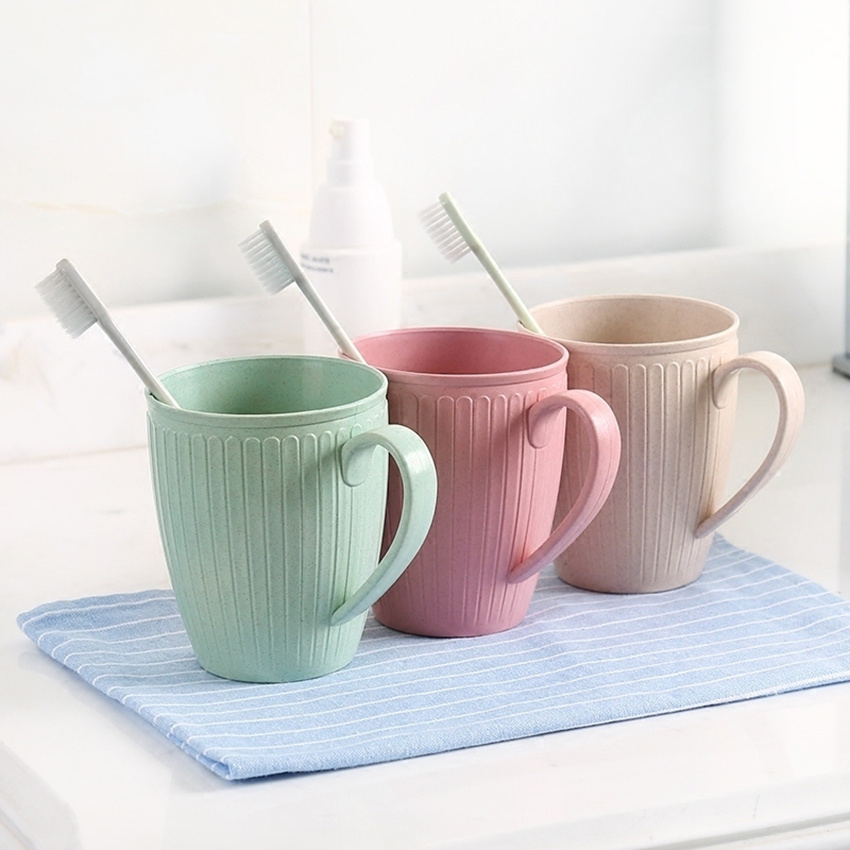 1Pc Kids Children Infant Baby Milk Cup with Handle Breakfast Mug Drink Home Cup Random Cartoon