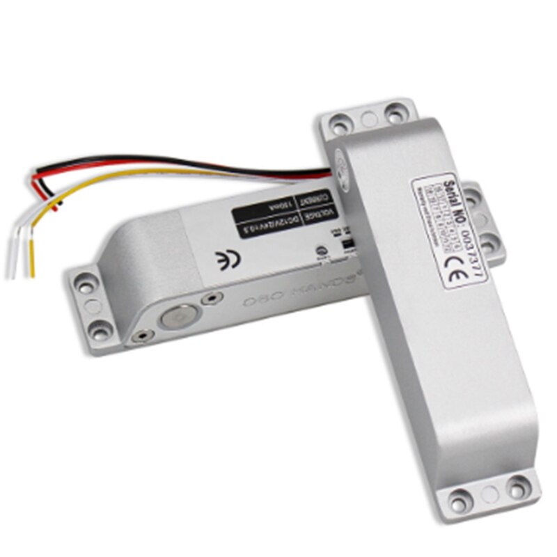 DC12V Electronic Door Lock Access Lock Safe Bolt Lock for Door Access Control Lock Door Exposed Installation Access Control