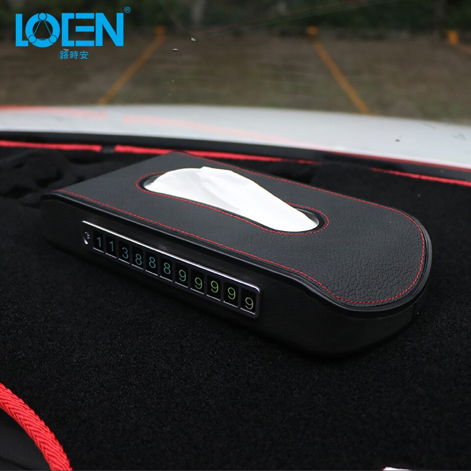 Caja de pañuelos de cuero PU para coche, soporte para visera solar, reposabrazos, colgante, tipo bloque, almacenamiento de servilletas de asiento, color negro y Beige, 1 unidad