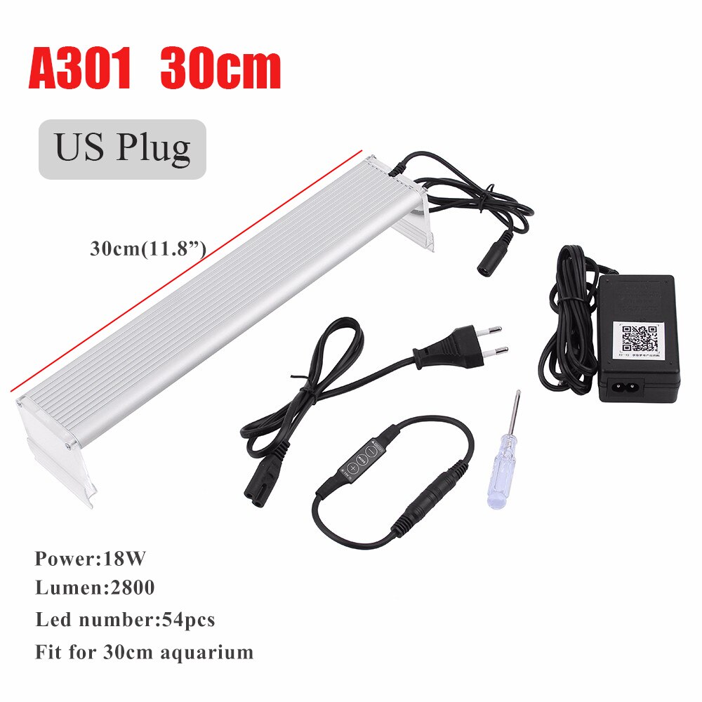 Chihiros Een-Serie Aquarum Led Verlichting S2 Pro Led Licht Dimmer Controller Modulator Water Plant Groeit Licht Aquarium overhead: A301 US Plug