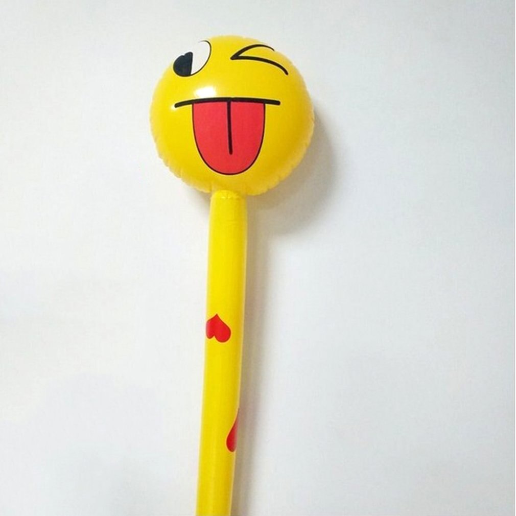 PVC kinder Aufblasbare Spielzeug Schöne Tier Kopf Lange Stick Aufblasbare Stick Spielzeug Tier-Stick Spielzeug Für Kids Party Favor