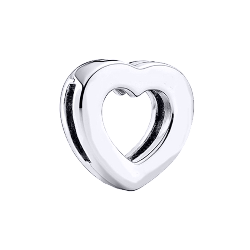100% authentische 925 Sterling Silber Liebe kombination Shiny Zirkon Charms Original Reflexion Geeignet für frauen zu tragen DIY: PAX030-A