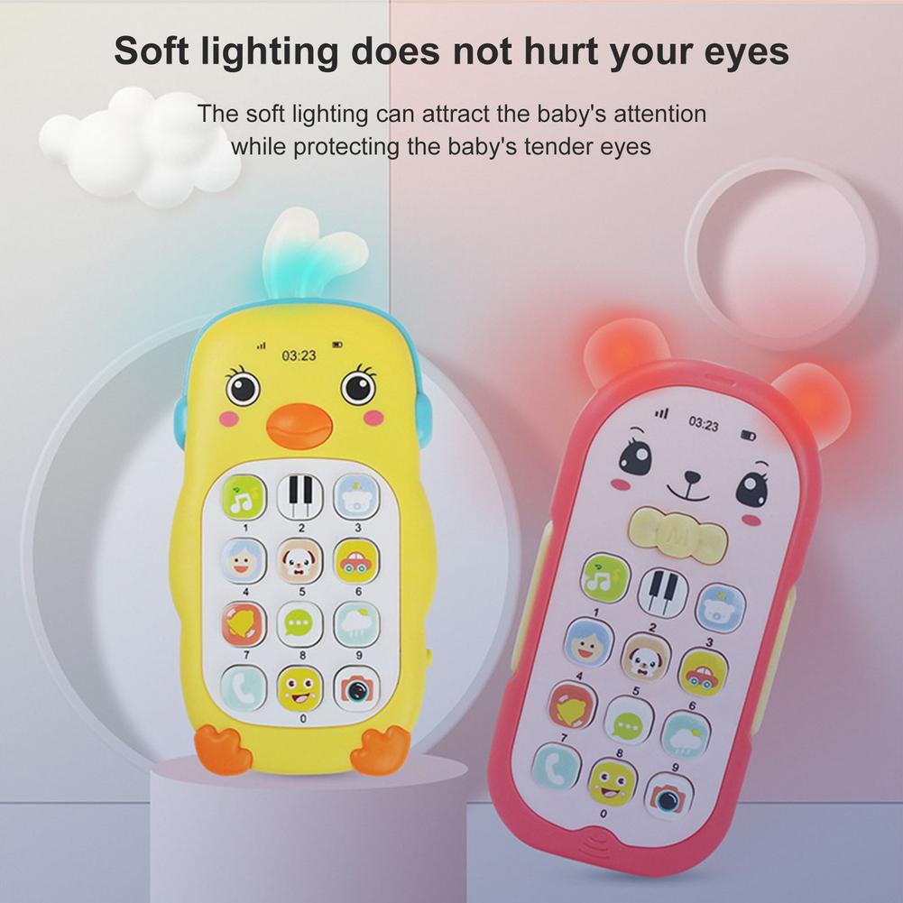 Baby Mobiele Telefoon Speelgoed Telefoon Muziek Sound Machine Voor Voor Kids Baby Vroege Educatief Mobiele Telefoon Elektronische Speelgoed