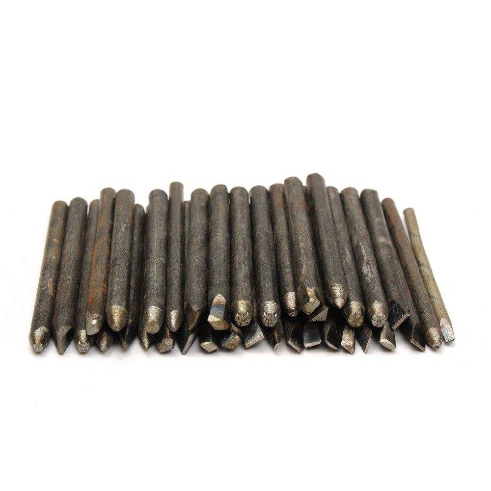 36x Jewelry Metal Work Tools Stamp Set Punch Gold Engraving Tools Kits