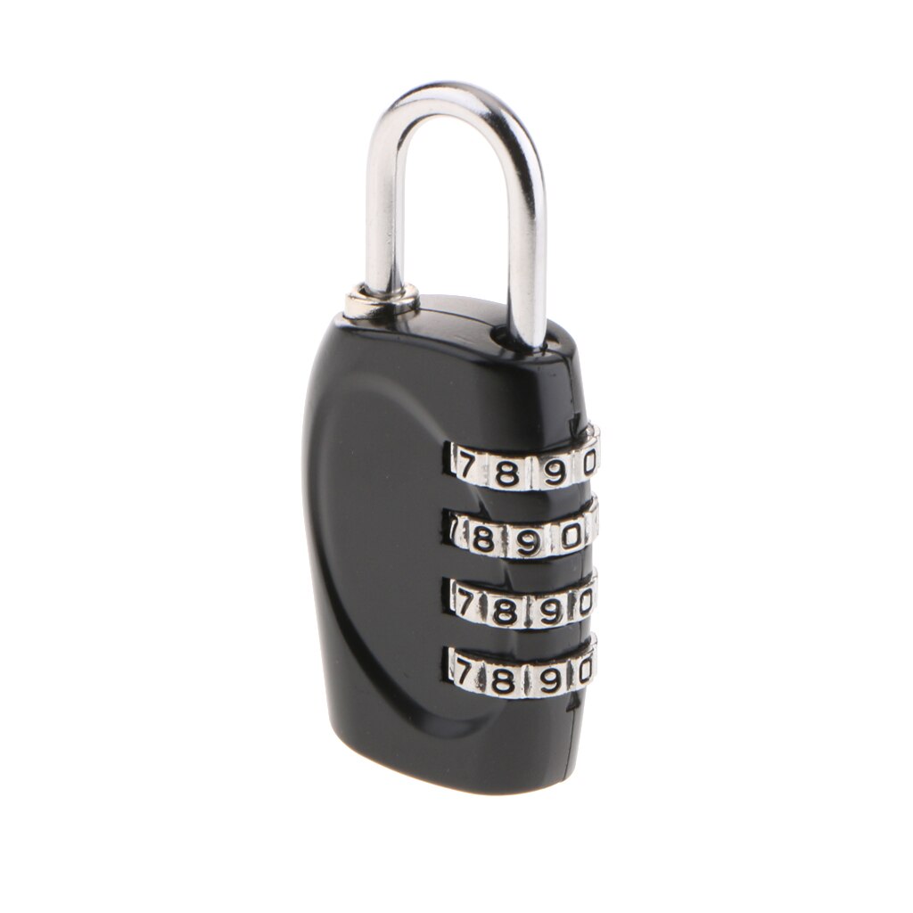 Hangslot Met 3-cijferige Combinatie Met Een Aluminium Huis 5,6 X 3 X 1 4 Cm