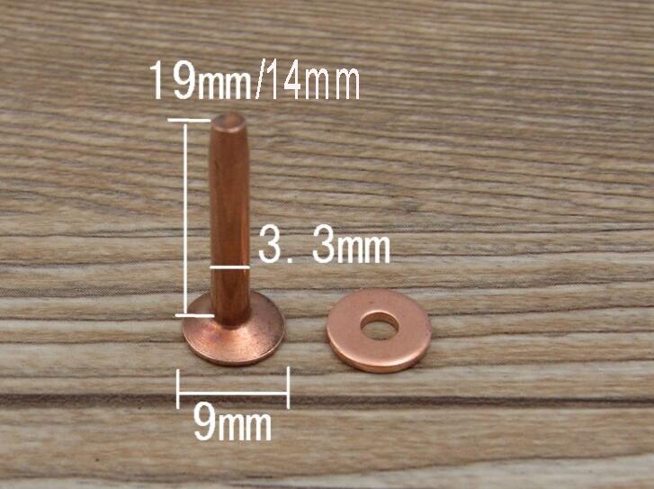 Burrs Setter Stainless Steel Copper Rivet Fastener Install Setting Tool DIY leather leather copper rivet installation tool