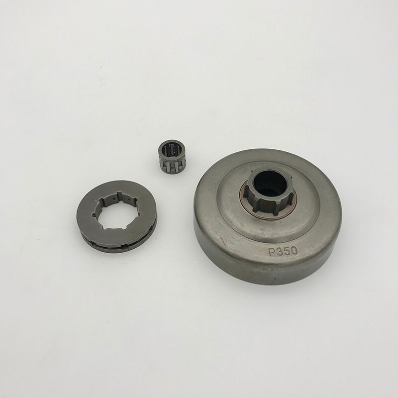 Hundure. 325 "8 Tanden Clutch Drum Tandwiel Velg Kooi Lager Fit Voor Partner 350 351 Kettingzaag Onderdelen