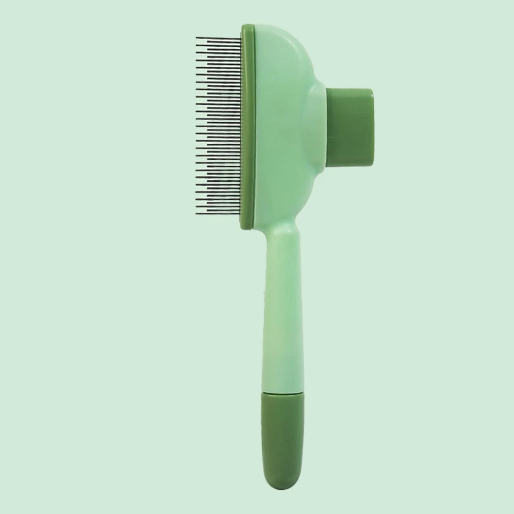 Sales Dog Cat Comb Hair Remover Rotating Pet Hair Brush Comb Dematting Tool for Matted Fur Pet Cat Supplies: WHITE