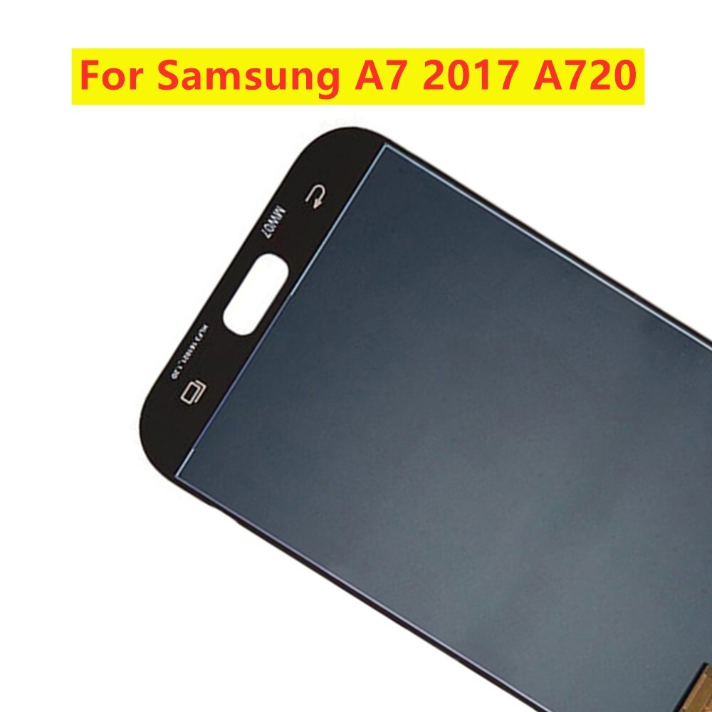 100% testé pour Samsung A7 A720 A720F affichage pour Samsung Galaxy A7 A710 Lcd écran tactile numériseur assemblée affichage