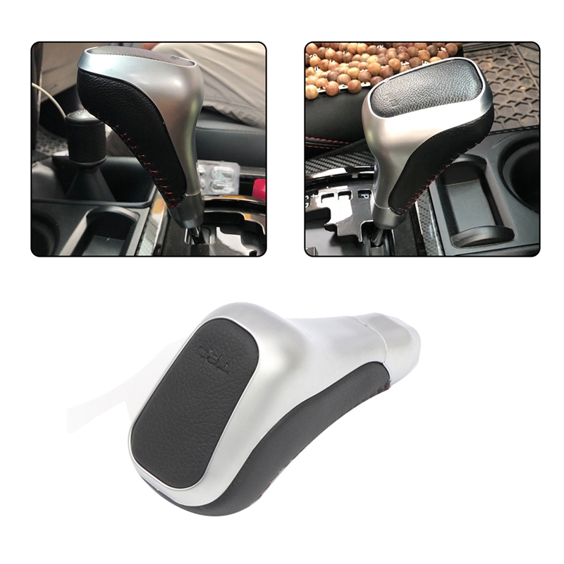 Car Leather Automatic Gear Shift Knob Shift Lever for Toyota TRD 4Runner Tacoma - Fortuner FJ150 PTR57-34141