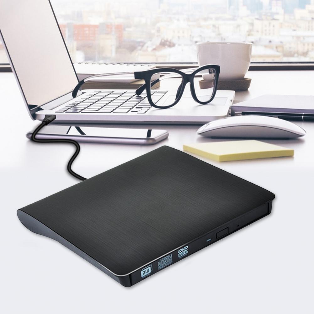 CD-ROM Disk Drive USB 3.0 CD Burner Driver Drive-free Computer ROM External Drive DVD Drive Player Writer Reader for Laptop