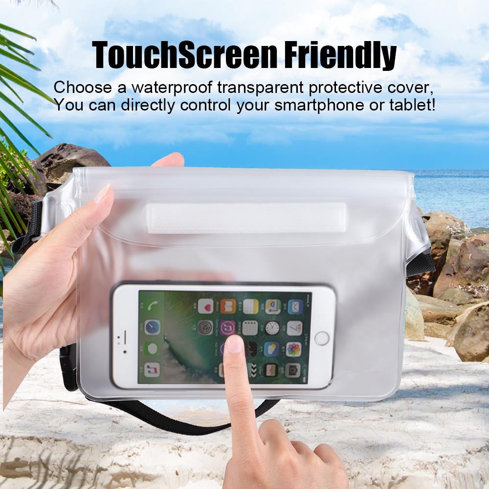 Cell Phone Bag Waist Belt Dry Bags for Kayaking Waterproof Pool Water Bags PVC Swim Waterproof Bag Water Proof Bag