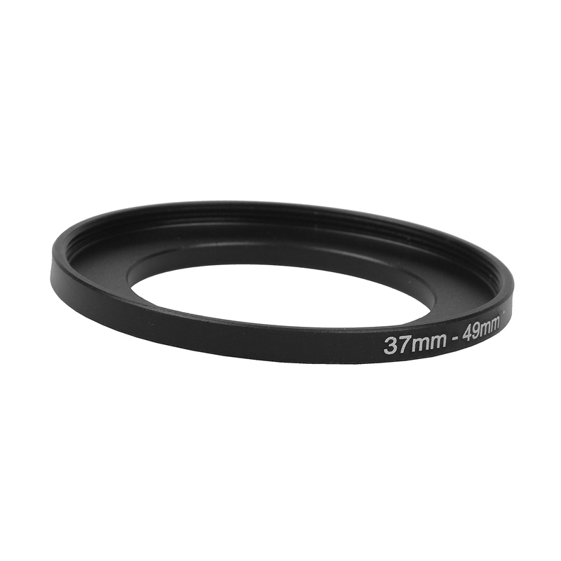 Rise-2 Pcs Camera Repareren Metalen Step Up Filter Adapter Ring 46Mm-52Mm &amp; 37Mm-49Mm