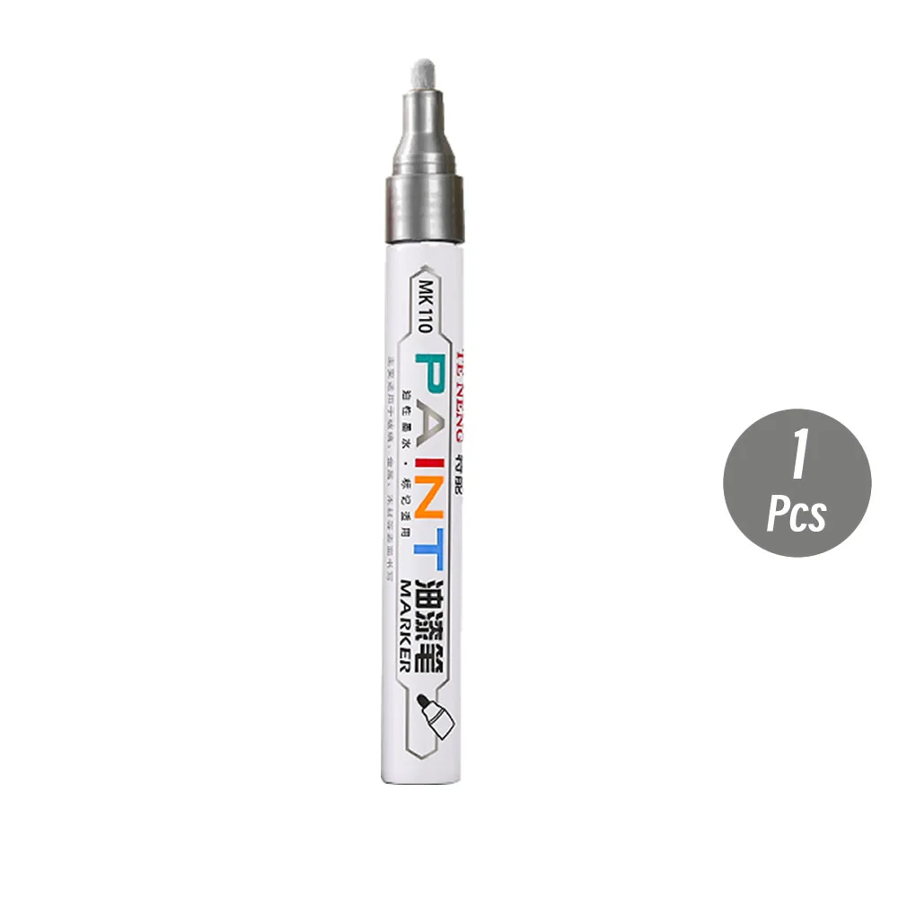 8 Kolorów Pisak robić Naprawy Rys Samochodowych Szybkoschnący Lakier robić Retuszu Wodoodporny znacznik robić Opon i Felg Pisaki robić Lakieru Samochodowego: Pomarańczowy