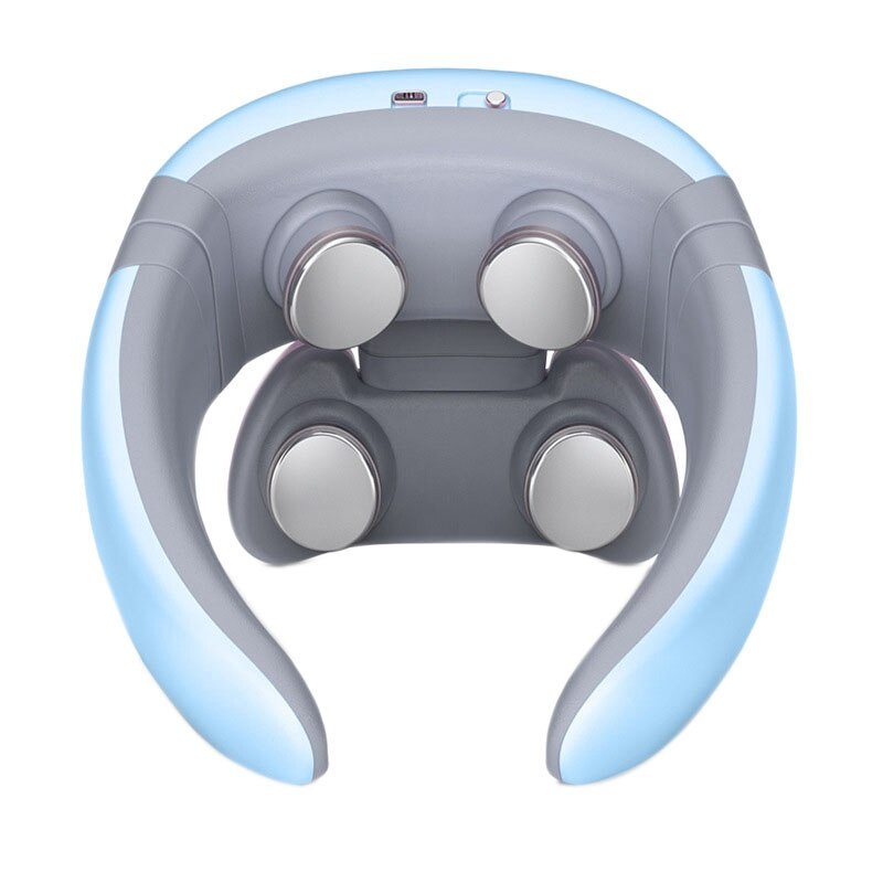 Neck Massager Shoulder Cervical Massager Multifunctional Electric Compress Pulse Neck Protector: Camo