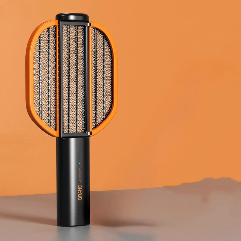 Xiaomi-Electric Mosquito Killer Light, USB Recarregável, Raquete De Armadilha De Mosquito De Verão, Anti Insect Bug, Dobre UV, Dobre: Verde claro