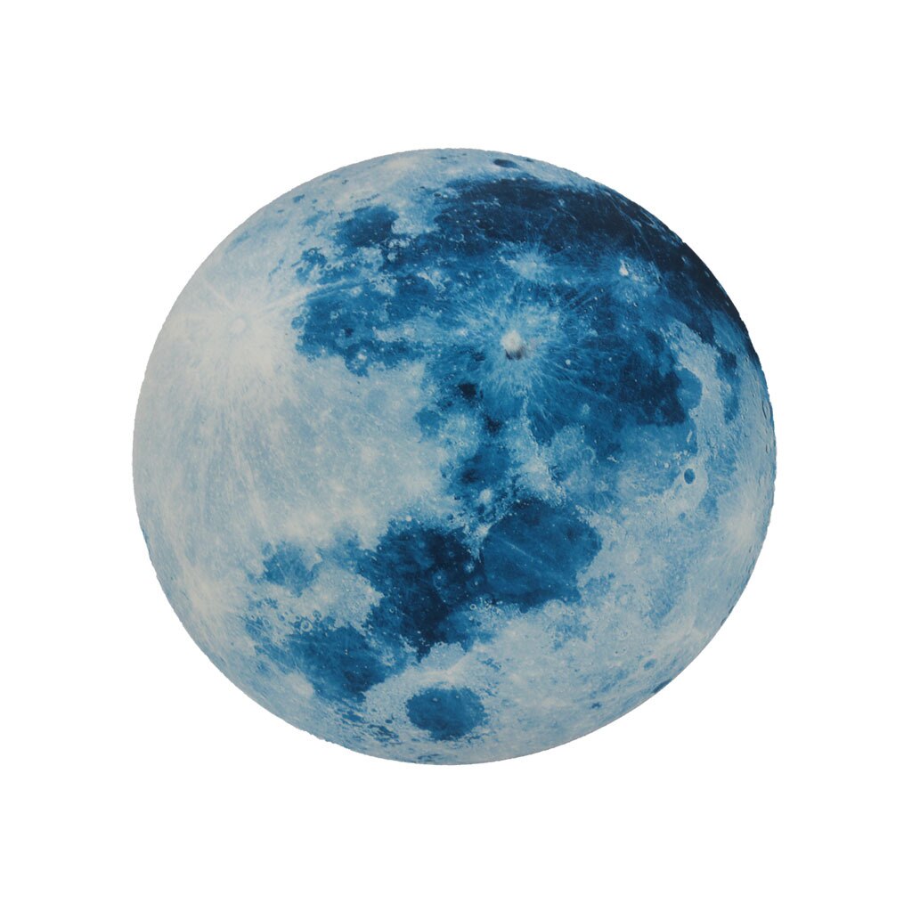 SKTN Luminous 3D Moon Wall Stickers For Kids Room Baby Nursery Home Decoration Wall Decals Glow In The Dark Bedroom Home Decals