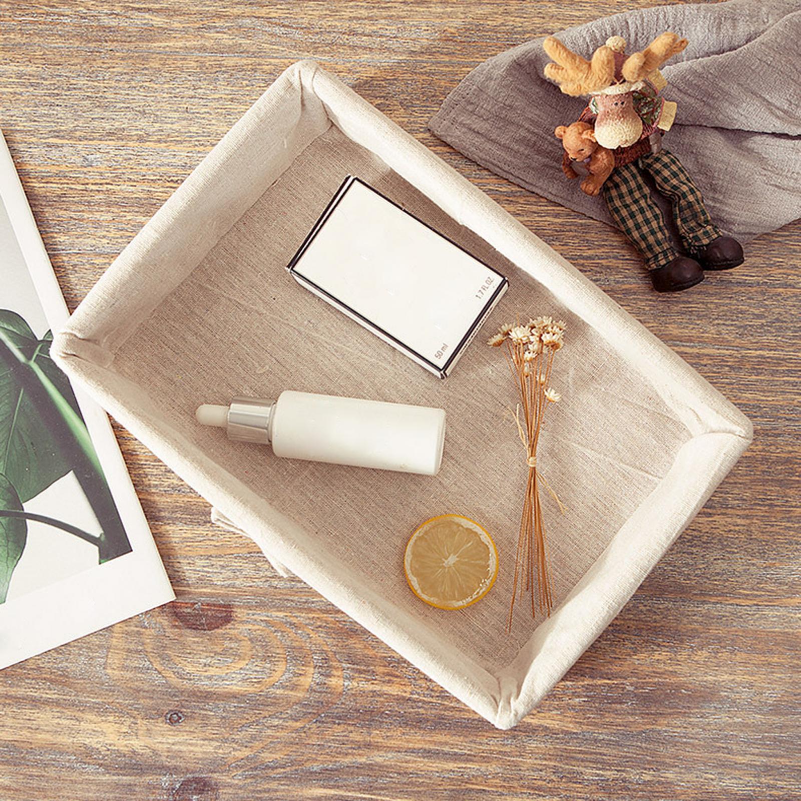 Woven Baskets Toilet Picnic Basket Stackable Paper Rope Storage Basket for Coffee Pastries Perfume Lunch