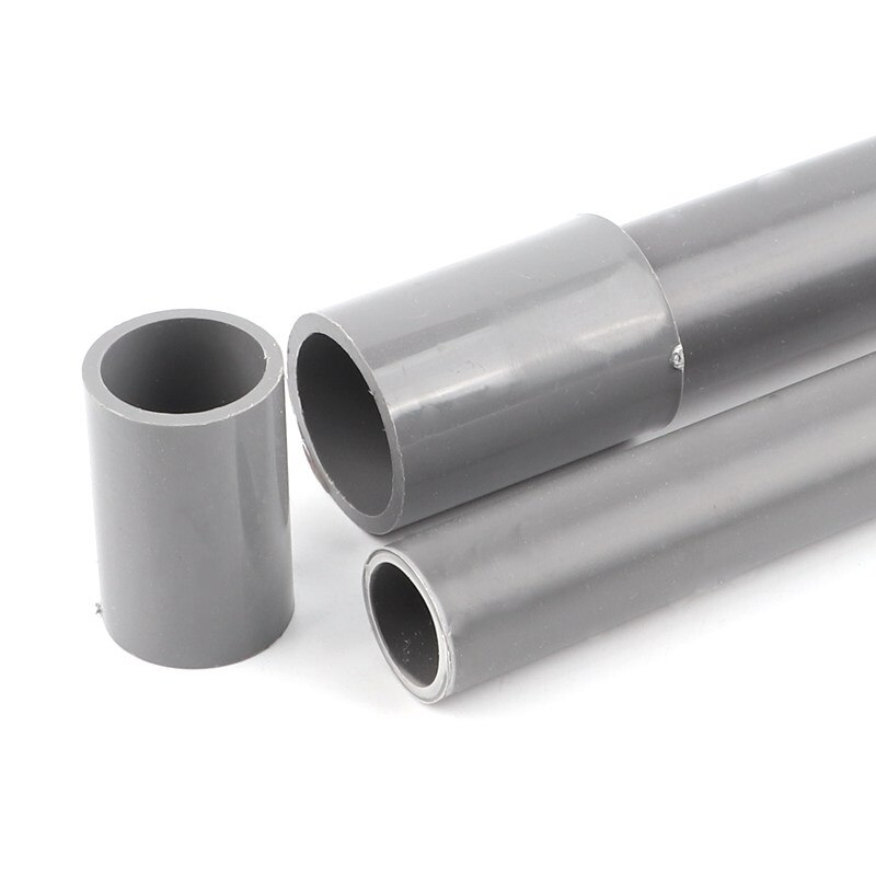 Grey Direct PVC Joints Garden Irrigation Water Connectors Aquarium Tank Water Fountain Fittings Irrigation System Pipe Connector