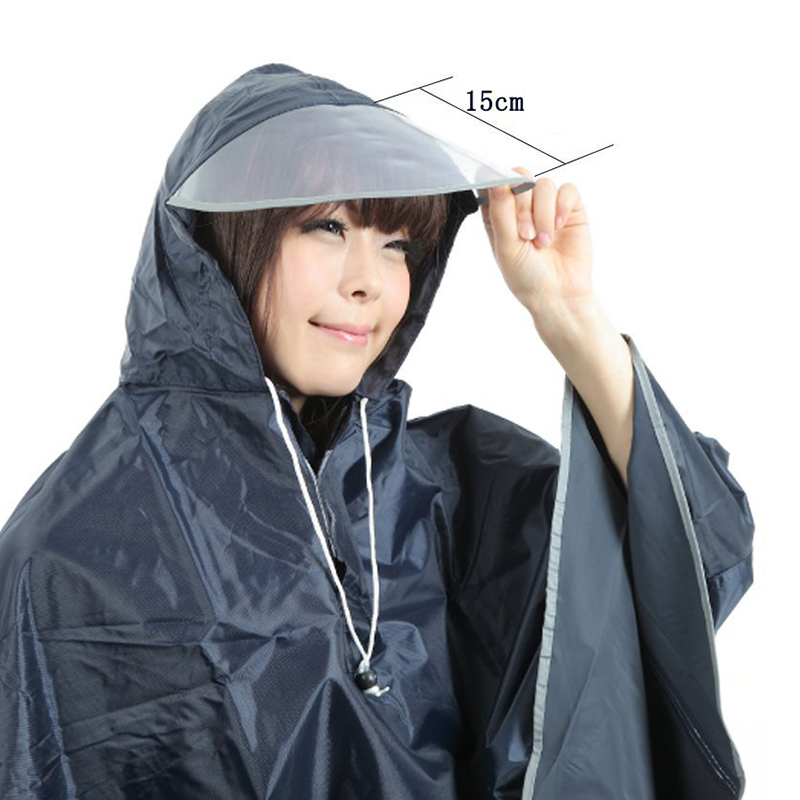 Modische Regendicht Undurchlässig Regenmantel Frauen Männer Universal Fahrrad Regenbekleidung Poncho Wasserdicht Wandern Regen Getriebe