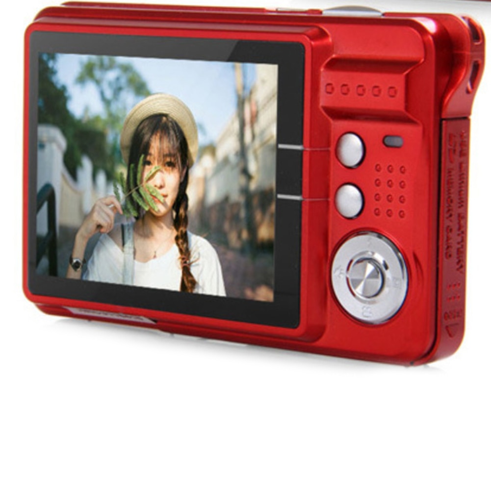 2100MP LCD Anzeige 8X Zoomen freundlicher Erwachsene Selfie Reise Mini Digital Kamera HD draussen Fotografie Anti Schütteln USB Aufladbare