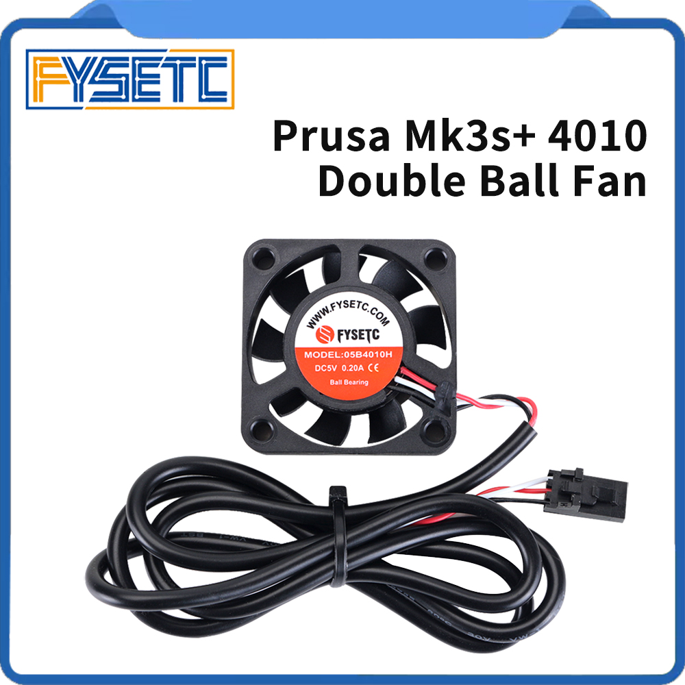 Prusa i3 MK3 3D Printer Onderdelen Super Stille Koelventilator 4010 Hydraulische Lager Fan 5V 40*40*10 Cool Fan Cooler Radiator Mouw