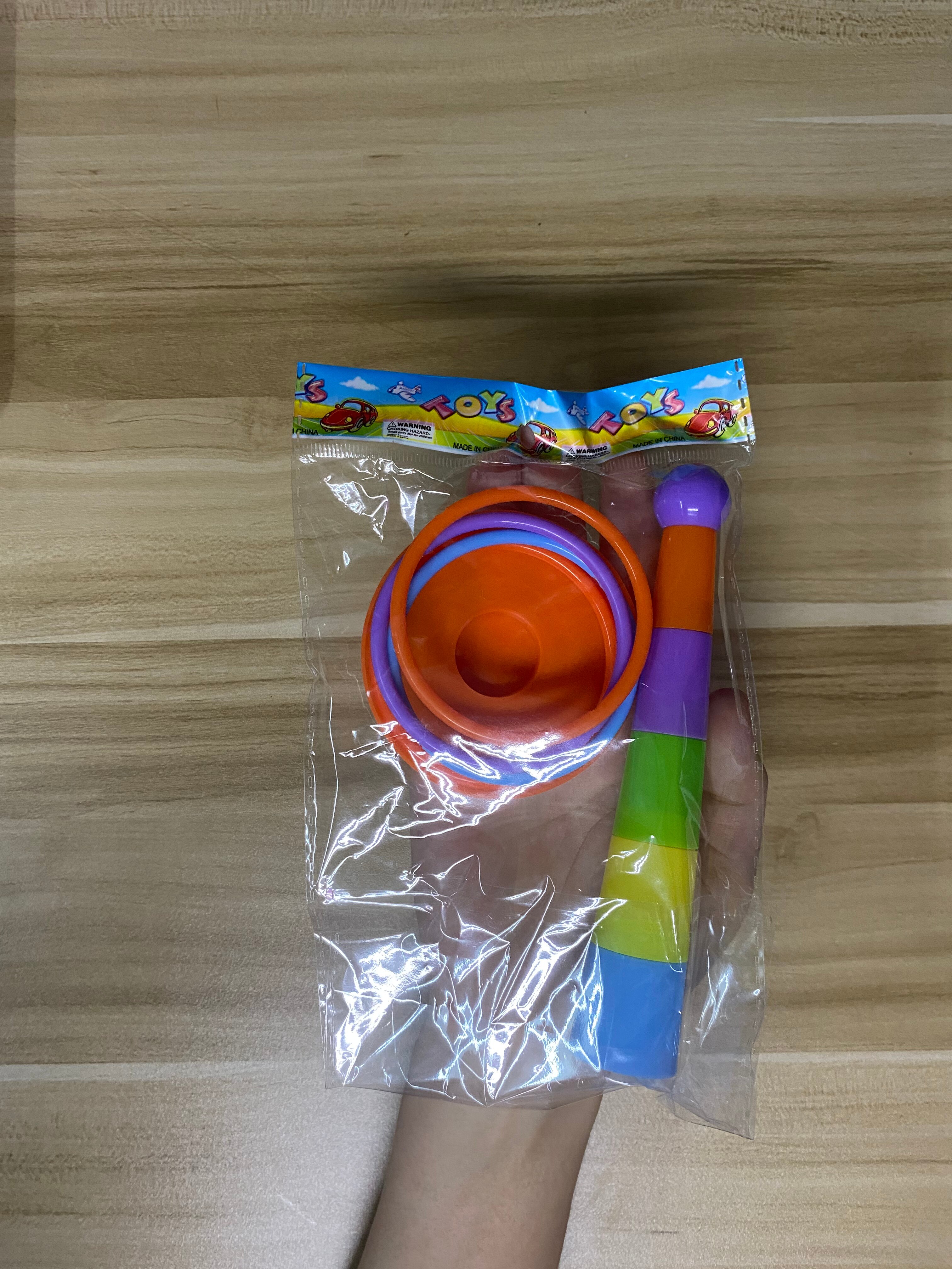 Mini Hoepel Ring Toss Plastic Tuin Spel Zwembad Speelgoed Outdoor Fun Set Speelgoed Interactieve Educationl Ouder-kind Speelgoed Op thuis