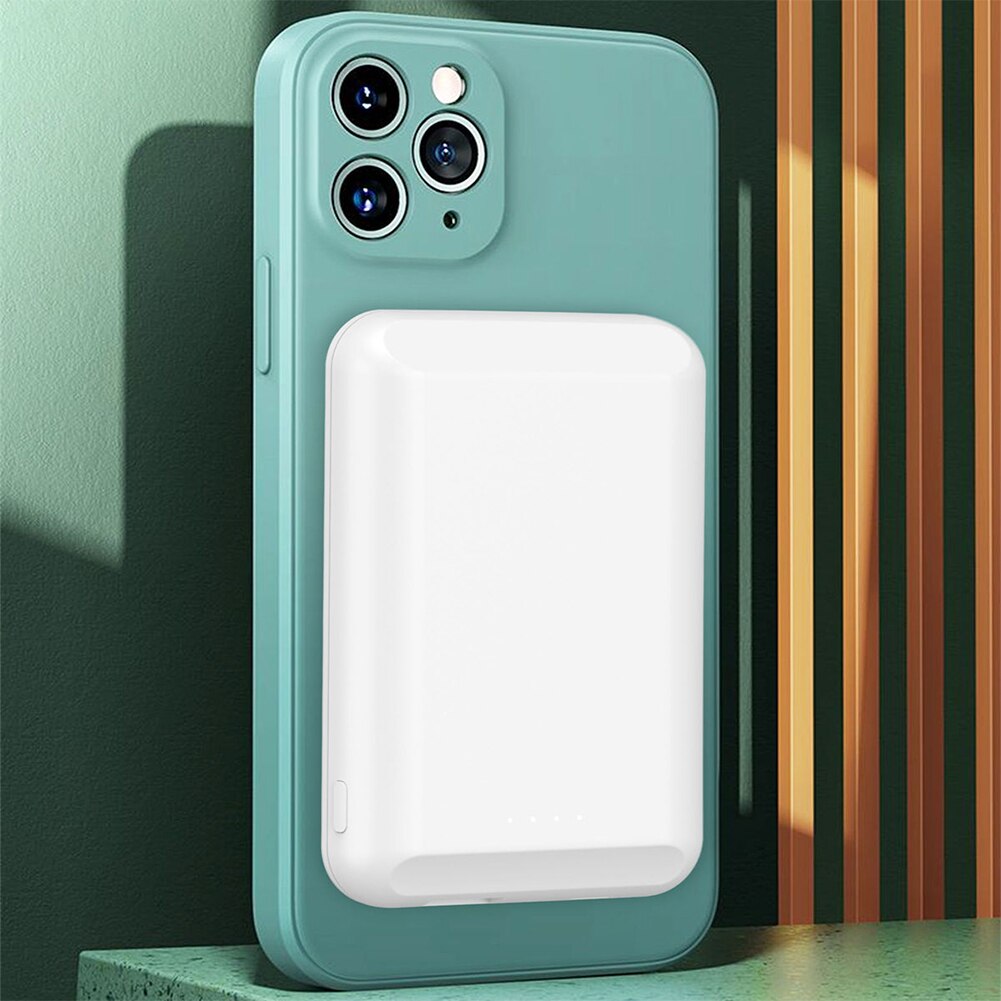 5000 Mah Batterij Case Voor Iphone 12 12Pro 12 Pro Max 12 Mini Magnetische Power Bank Snelle Draadloze Opladen Magsafe charger Telefoon