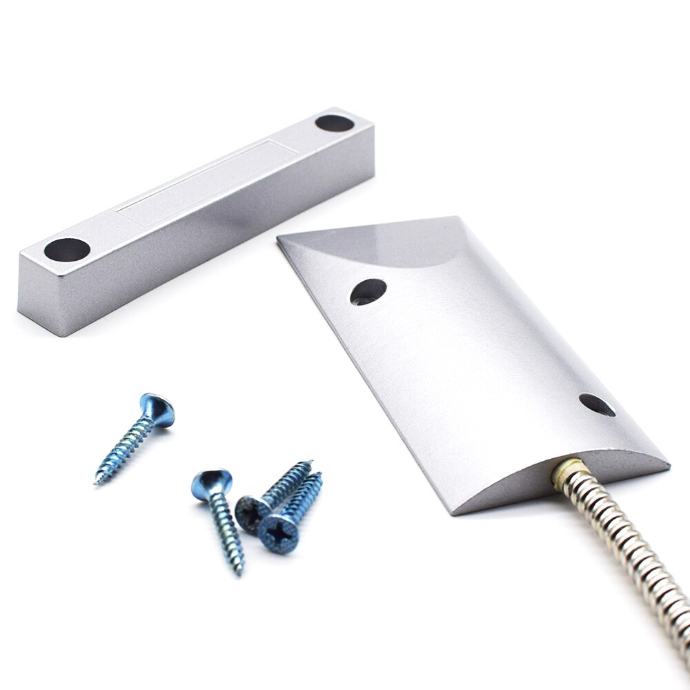 Recessed Security Window/Door Safety Alarm Contact Magnetic Reed Switch Sensor System