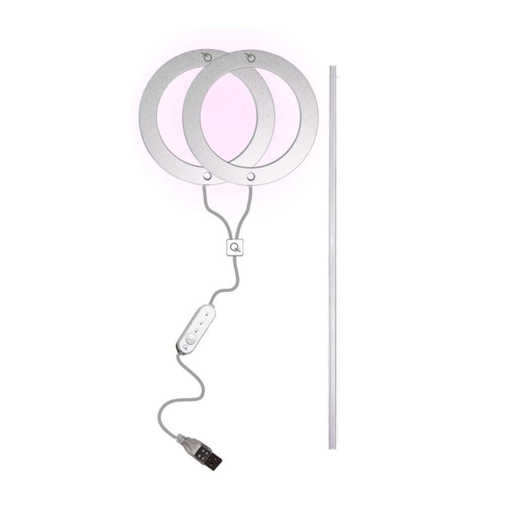 Led Grow Light Volledige Spectrum Phyto Groeien Lamp Usb Phytolamp 5V Verlichting Voor Indoor Voor Planten Plant Voor Planten groei Lamp J5W3: white 2pcs