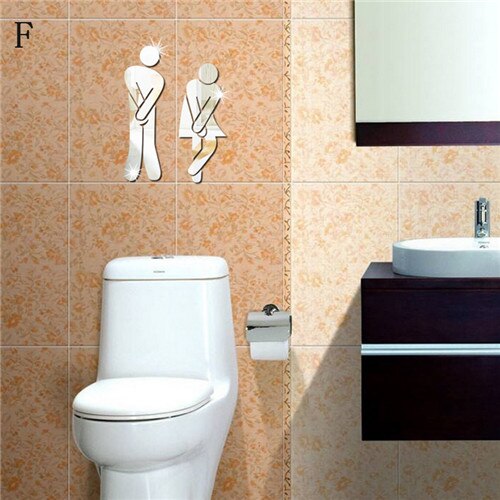 Wc-klistermærke sød frø smil toilet vægklistermærker køleskab klistermærke badeværelse naklejki na sciane dla dzieci papel de parede infantil: B -6