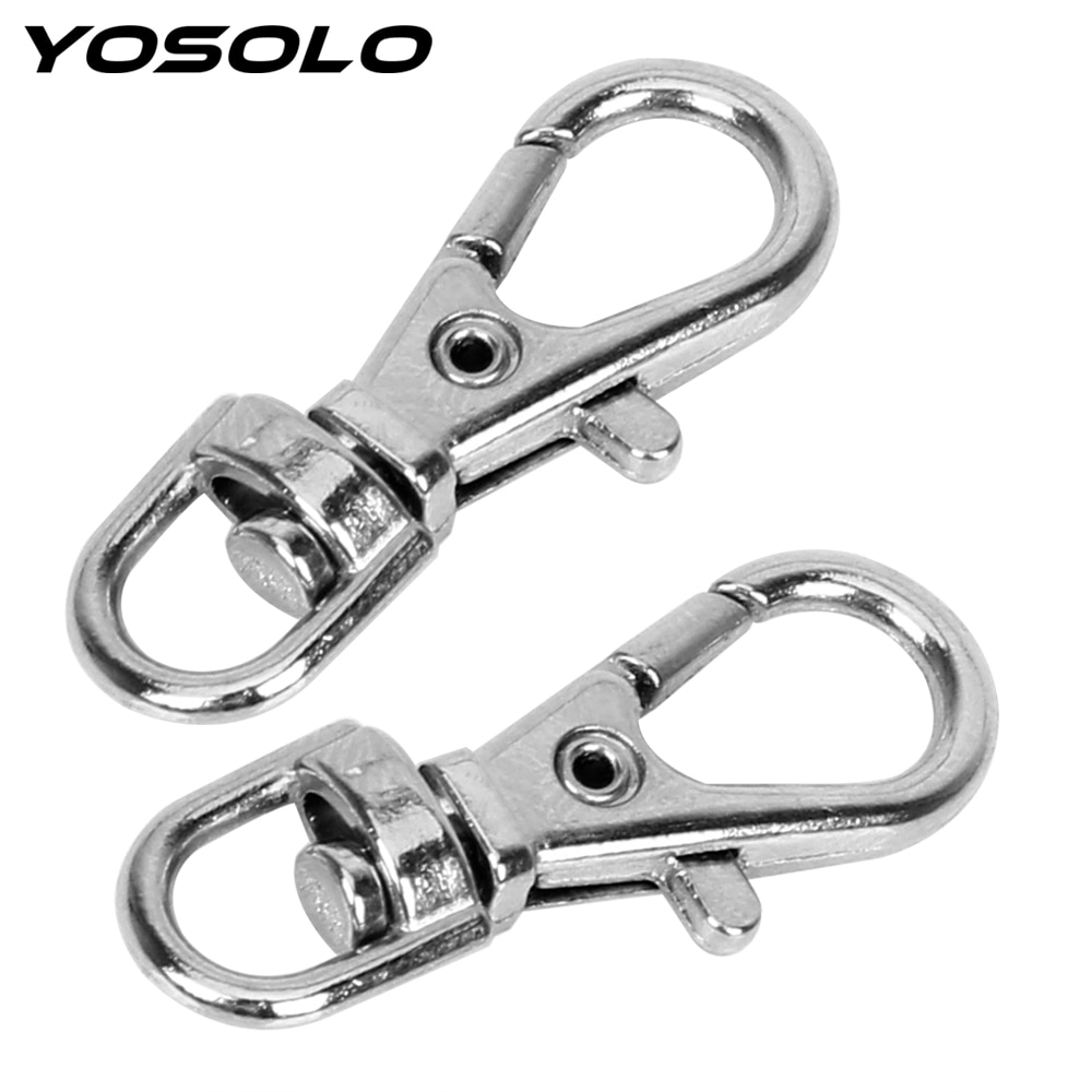 YOSOLO 2 Stuks Auto Sleutelhanger Auto Sleutelhanger Mode Sleutelhanger Cadeau Voor Vriend multifunctionele Zinklegering Auto Key ring Houder