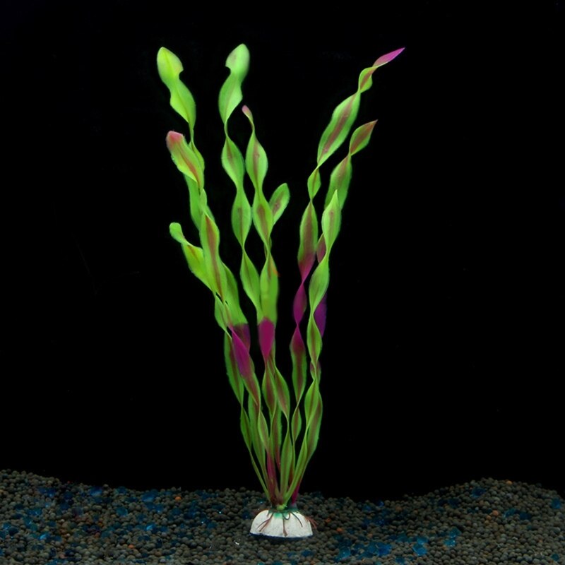270F Fish Tank Water Plants Plastic Aquarium Seaweed Plants Decor Ornaments Realistic Aquatic Plants Not Easy to Fade
