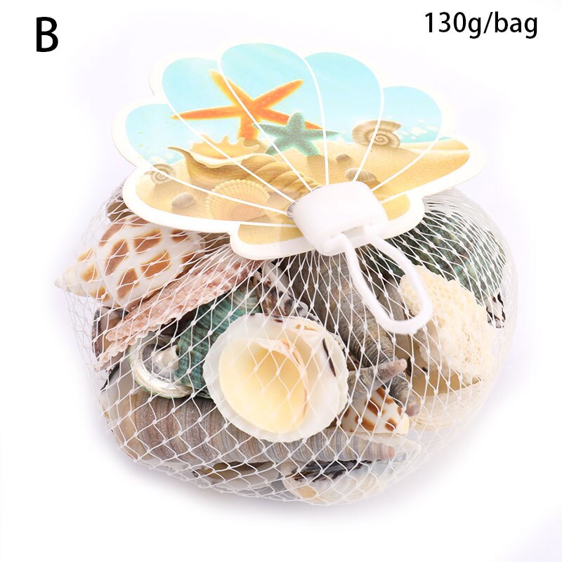 Mixed Ocean Sea shells Wedding Decor Beach Theme Party, Seashells Home Decorations, Fish Tank,Candle Making sea star: B